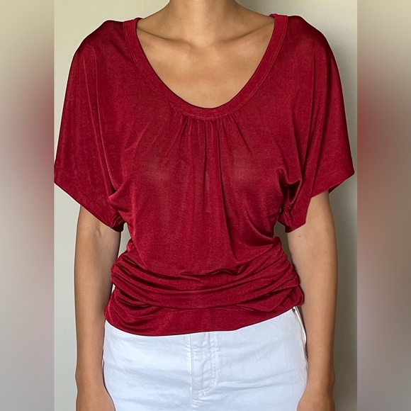 Le chateau brand new, size small maroon,red wine color tunic. - Picture 1 of 8